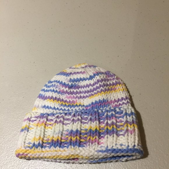 Hand Knit Newborn Baby Infant Winter Hat Beanie Handmade Brand New - Picture 3 of 6